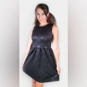 Mighty Fine Star Wars Embossed Darth Vader Skater Dress